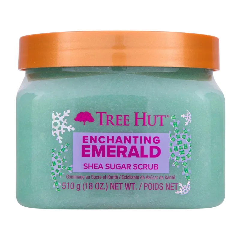 Tree Hut Сахарный скраб для тела Enchanting Emerald 510 гр