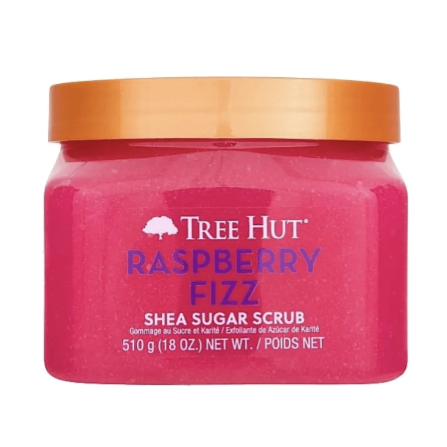 Tree Hut Сахарный скраб для тела Raspberry Fizz 510 гр