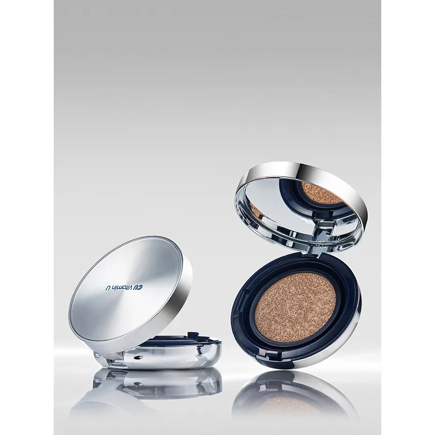 CUSkin Кушон с полинуклеотидами и витамином U – Vitamin U Coverfit Cushion Pact SPF 50+/PA++++ – 23 оттенок - фото 2