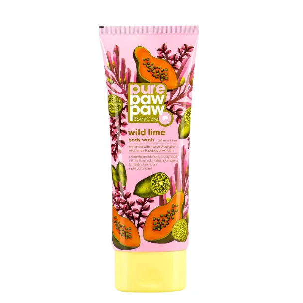 Pure Paw Paw Гель для душа Care Wild Lime Wash 200 мл
