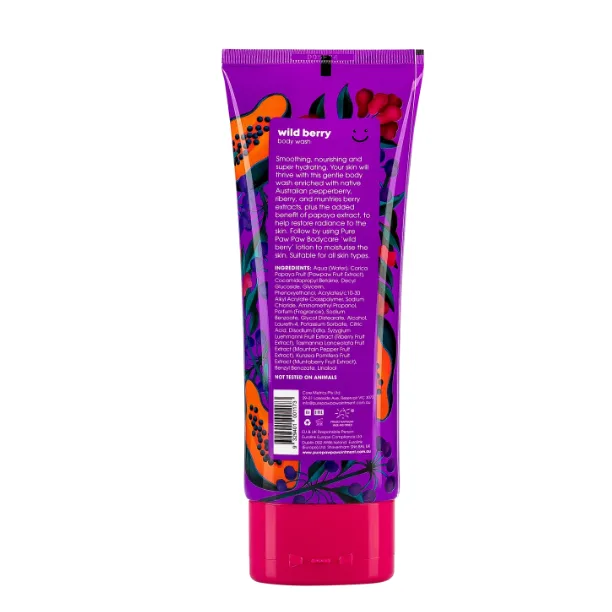 Pure Paw Paw Гель для душа Body Care Wild Berry Wash 200 мл - фото 2