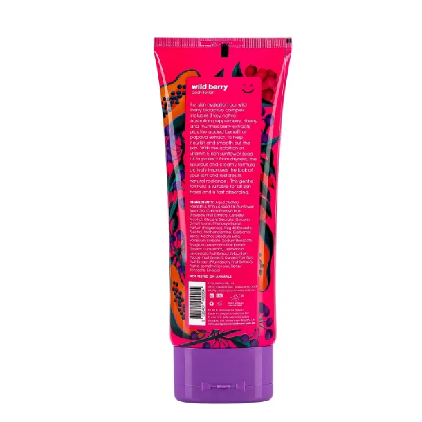 Pure Paw Paw Лосьон для тела Body Care Wild Berry Lotion 200 мл - фото 2