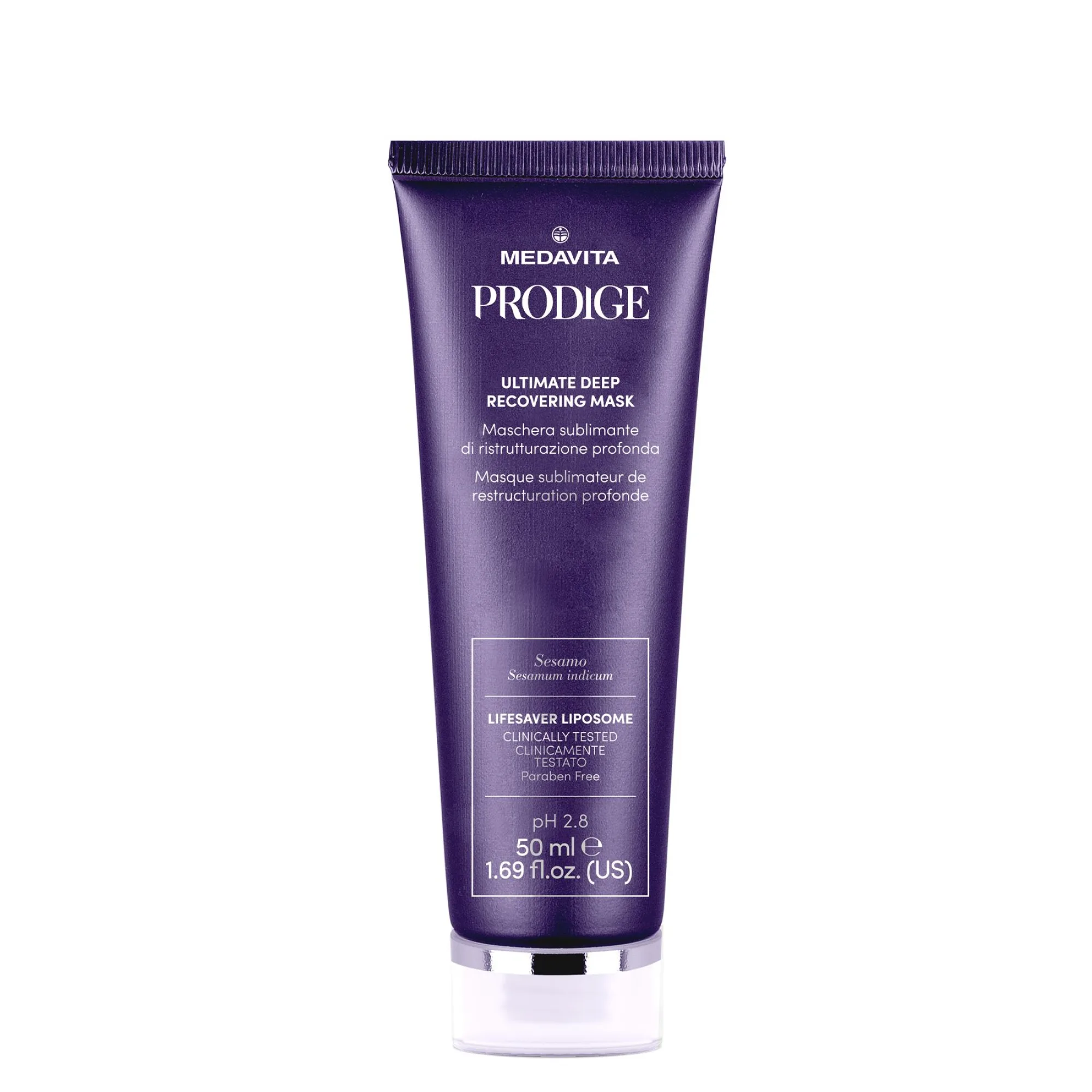 MEDAVITA Маска «Абсолютное возрождение» для поврежденных волос Prodige Ultimate Deep Recoving Mask Мини 50 мл