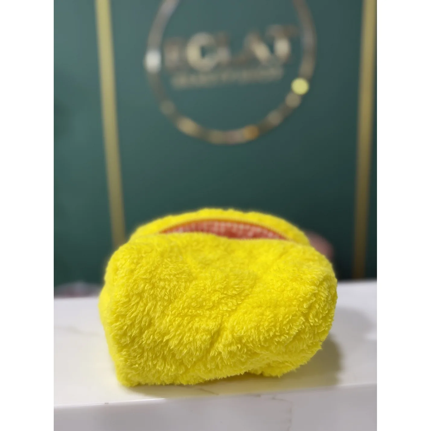 ECLAT Косметичка текстильная маленькая 17 см Желтая