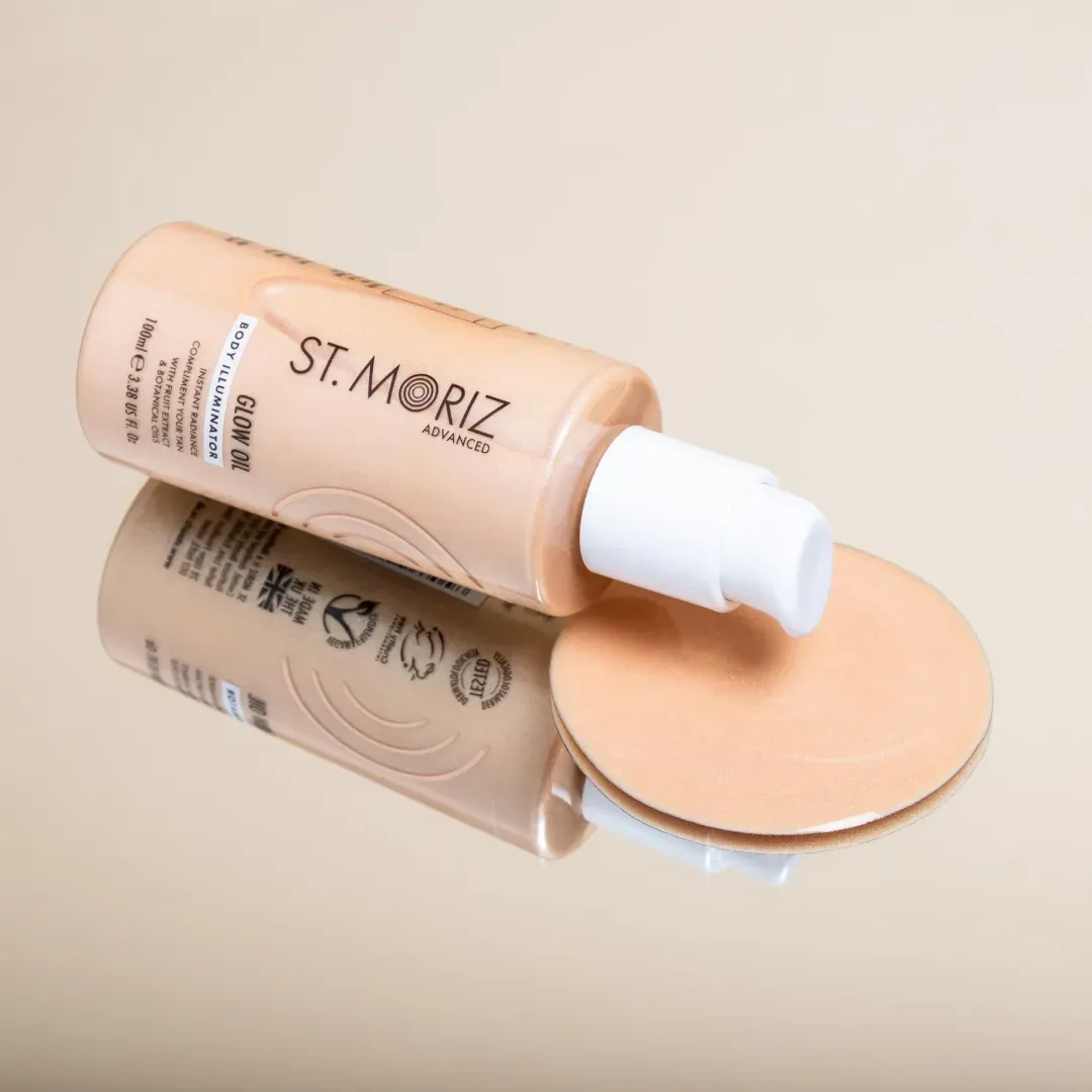 St.Moriz Увлажняющее масло с шимером Advanced Glow Oil Body Illuminator 100 мл - фото 2
