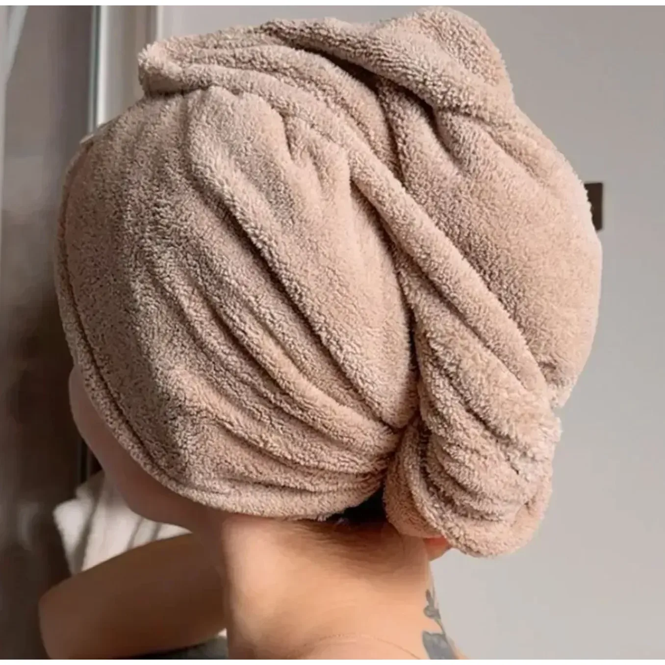 Invisi Bobble Полотенце-тюрбан для волос Cozywrap шт - фото 2