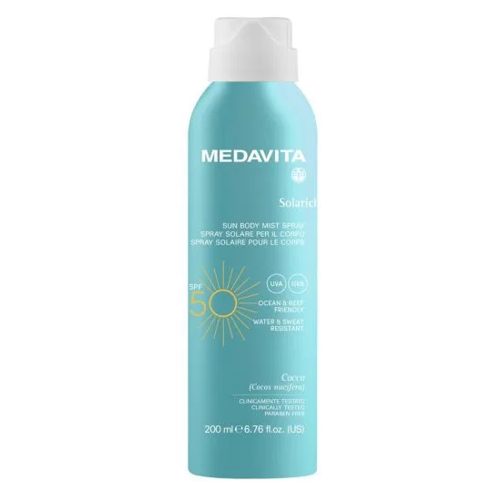 MEDAVITA Солнцезащитный спрей для тела SPF 50 SOLARICH 200 мл