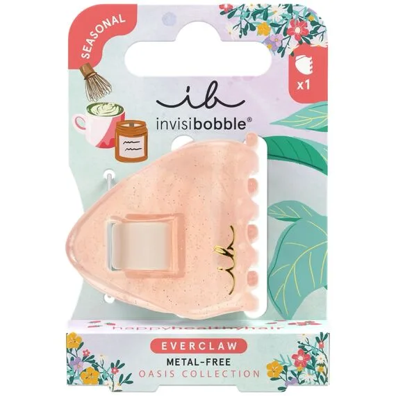 Invisi Bobble Заколка для волос EVERCLAW Mini Oasis Coral Crush