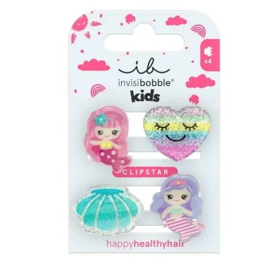 Invisi Bobble Заколка для волос CLIPSTAR KIDS Mermaid Dreams