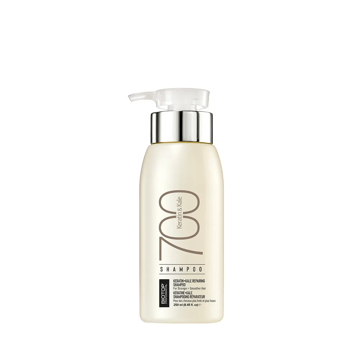 BIOTOP Шампунь для волос Keratin + Kale 700 250 мл