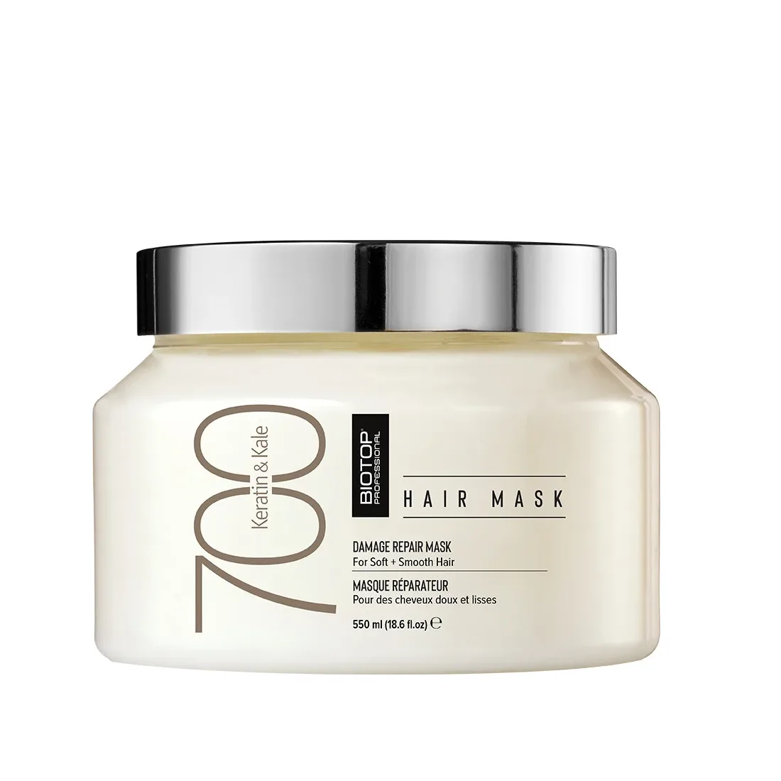 BIOTOP Маска для волос Keratin + Kale 700 550 мл