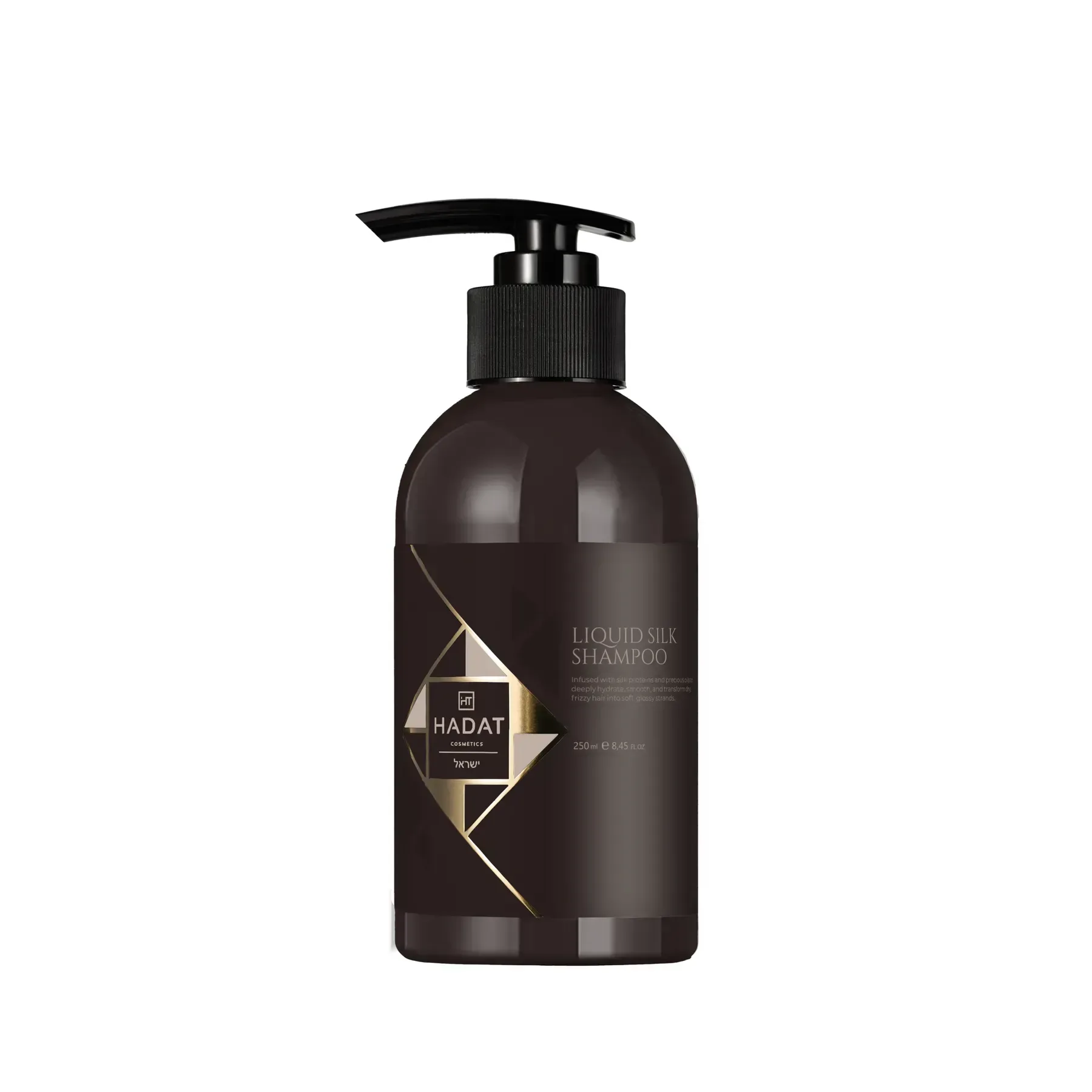 Hadat Шампунь для Восстановления Сияния и Блеска Волосы "Жидкий Шелк" Liquid Silk Shampoo 250 мл