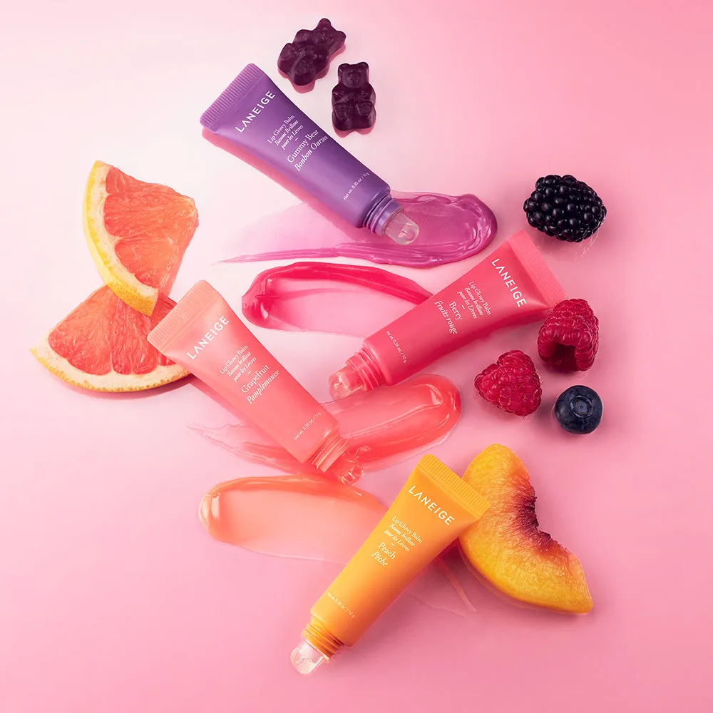 Laneige Бальзам для губ Lip Glowy Balm Berry Fruit Rouges 10 гр - фото 2