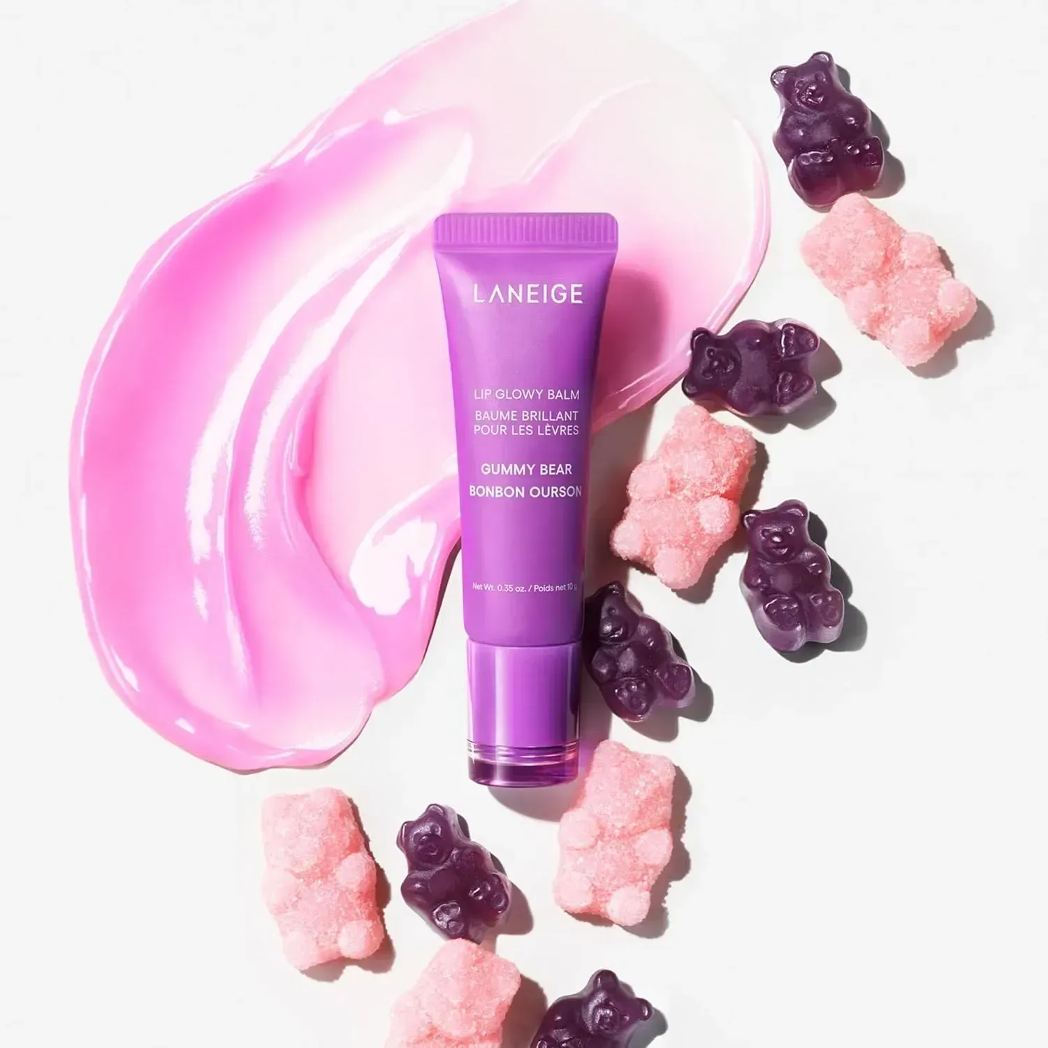Laneige Бальзам для губ Lip Glowy Balm Gummy Bear 10 гр - фото 3