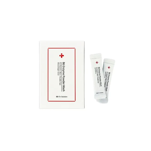 CUSkin Энзимная пудра с пиридоксином и каламином Dr.Solution B6 Enzyme Powder Wash 20*1 гр - фото 3
