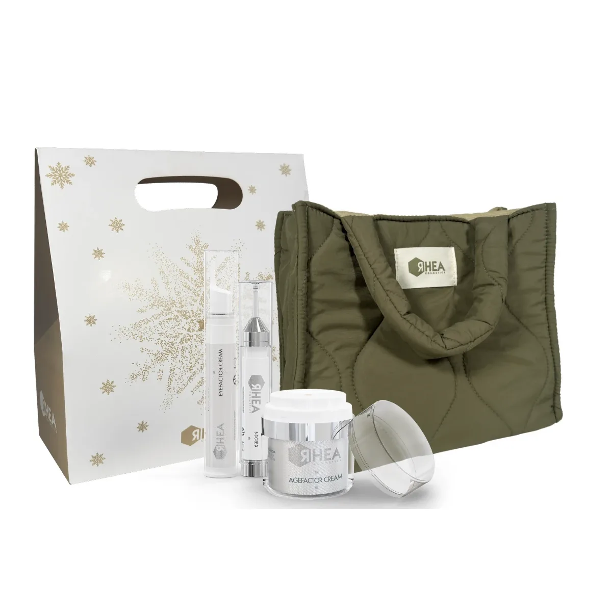 Rhea Праздничный набор Rhea Vanity Bag Agefactor Cream