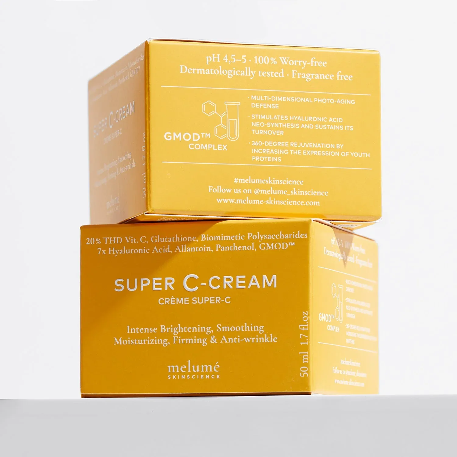 Melume Антиоксидантный крем с 20% витамином С (THD) Super C-Cream 50 мл - фото 2