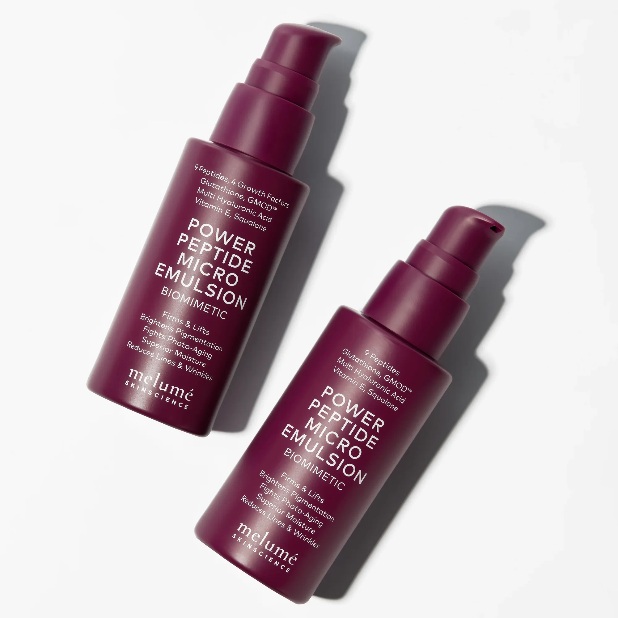 Melume Пептидная микроэмульсия для омоложения кожи Power Peptide Micro Emulsion 30 мл - фото 2