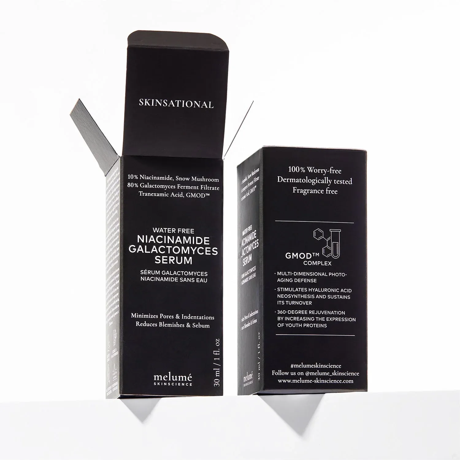 Melume Сыворотка с галактомицетами и ниацинамидом на безводной основе Waterfree Galactomyces Niacinamide Serum 30 мл - фото 2