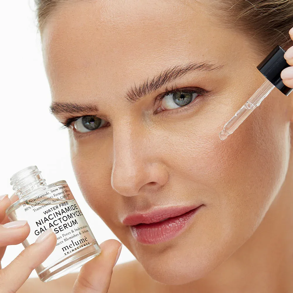 Melume Сыворотка с галактомицетами и ниацинамидом на безводной основе Waterfree Galactomyces Niacinamide Serum 30 мл - фото 4