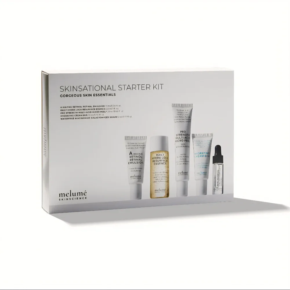 Melume Набор с 5 миниатюрами "Знакомство" Skinsational Starter Kit