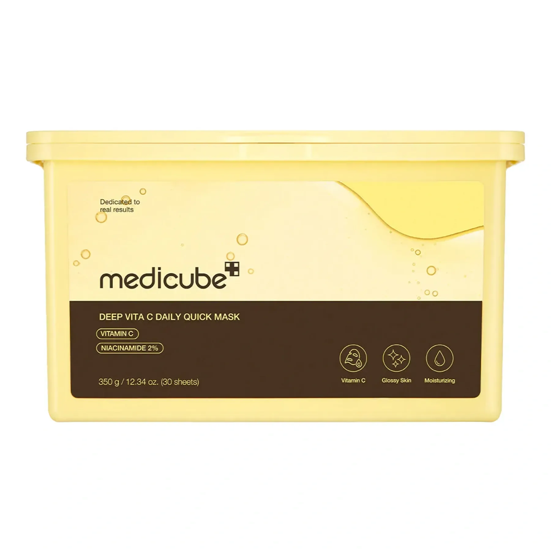 Ежедневные маски для быстрого восстановления Medicube Deep Vita C Daily Quick Mask