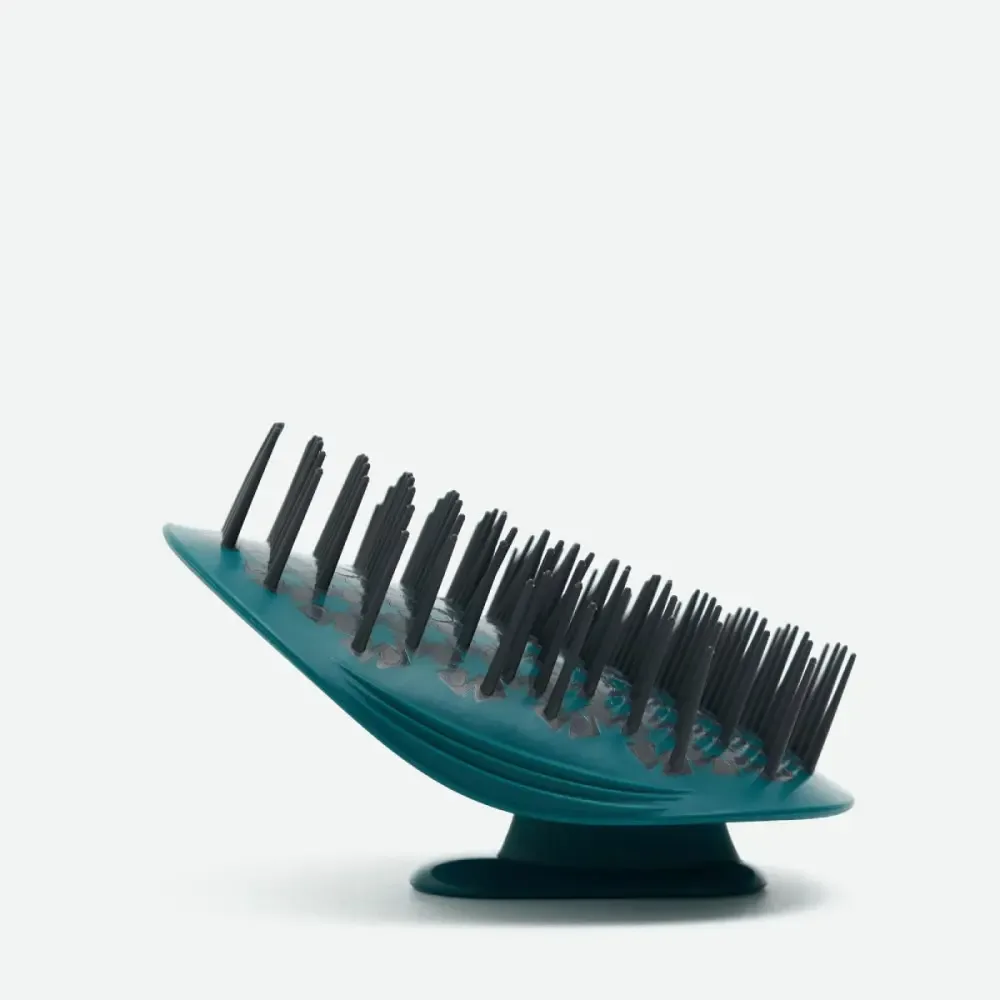 MANTA Щетка для вьющихся и волнистых волос изумрудная Brush Kinks, Coils &amp; Curls Soft Teal - фото 3