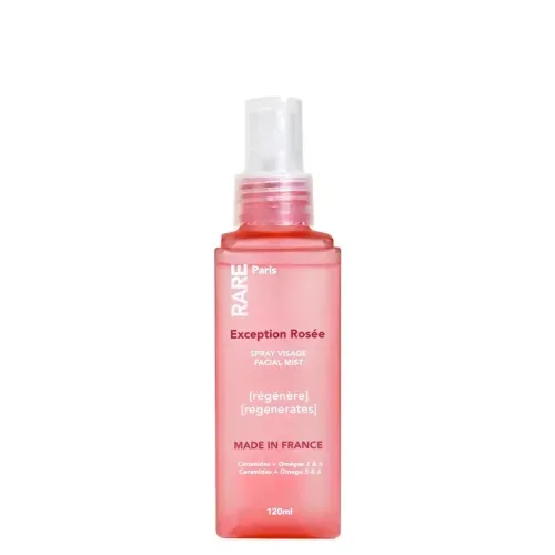 RARE Paris Восстановительный мост для лица с церамидами, Омега 3 и 6 Exception Rosee Regenerating Facial Mist 120 мл