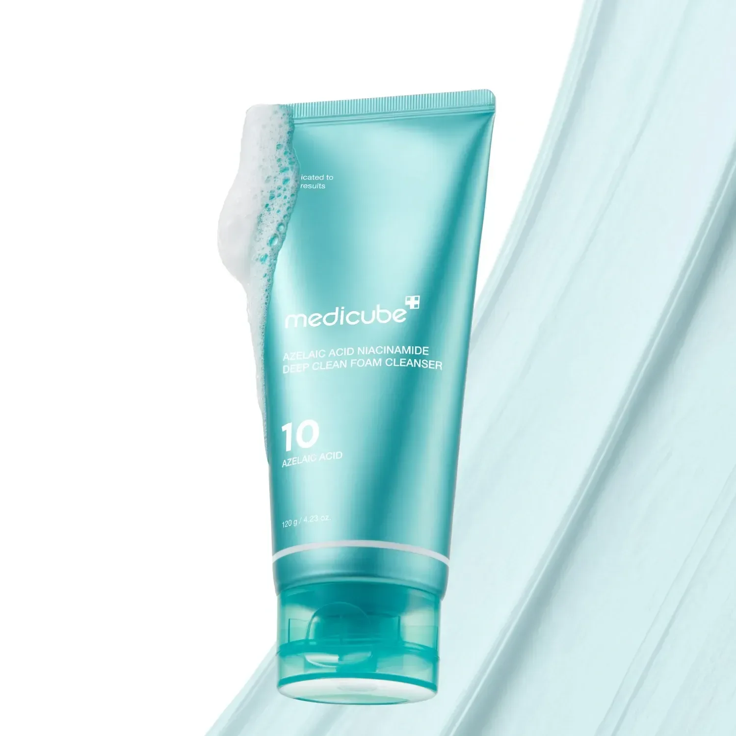 Medicube Пенка для глубокой очистки с азелаиновой кислотой и ниацинамидом Azelaic Acid Niacinamide Deep Clean Foam Cleanser 120 гр - фото 2