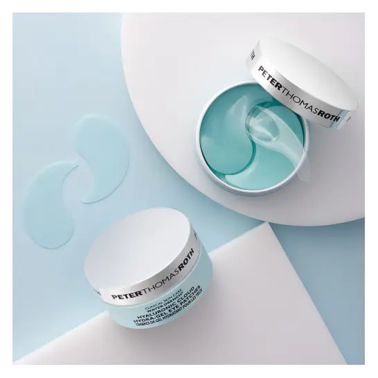 Peter Thomas Roth Зволожуючі гідрогелеві патчі для шкіри навколо очей з гіалуроновою кислотою Water Drench Hyaluronic Cloud Hydra-Gel Eye Patches 60 шт - фото 2