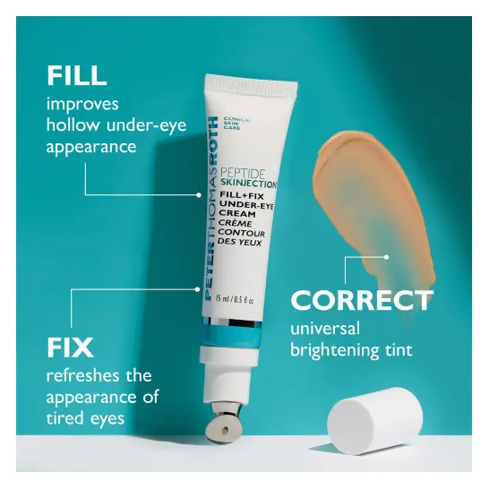 Peter Thomas Roth Крем для шкіри навколо очей для інтенсивного зволоження та боротьби зі зморшками Peptide Skinjection Fill + Fix Under-Eye Cream 15 мл - фото 2