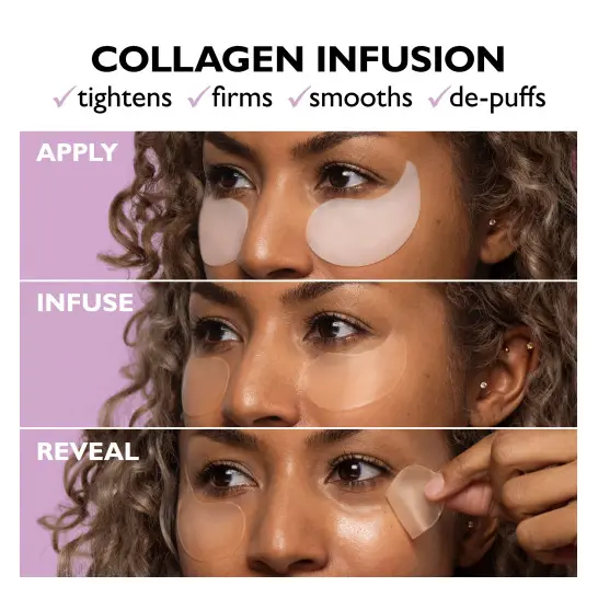 Peter Thomas Roth Подтягивающие патчи для кожи вокруг глаз с коллагеном Instant FIRMx Collagen Infusion Tightening Eye Patches 8 пар - фото 2