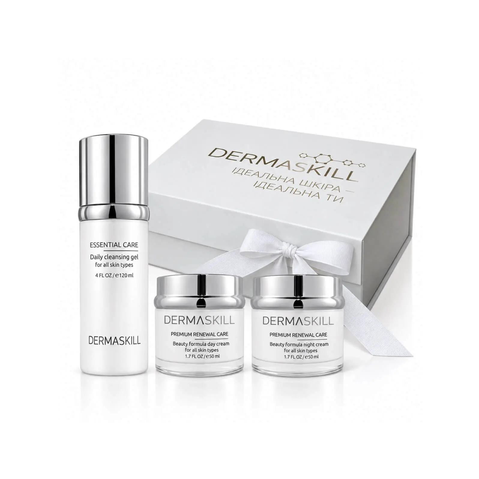 Набір щоденного догляду «День & Ніч» DERMASKILL DAY & NIGHT