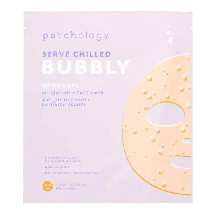 Patchology Освітлювальна гідрогелева маска Bubbly Hydrogel Mask 1 шт