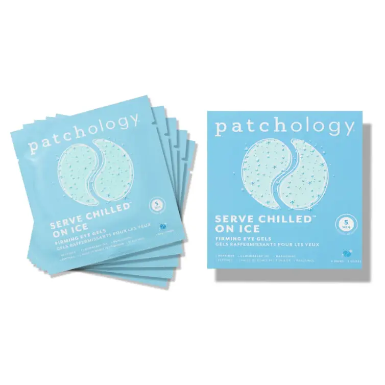 Patchology Охолоджуючі та зміцнюючі патчі під очі Serve Chilled Iced Eye Gels 5 пар