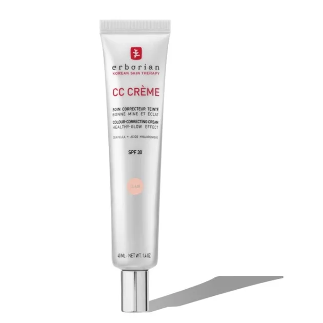 Erborian CC Крем "Контроль цвета" с центеллой азиатской CC Cream Color-Correcting Cream SPF 30 New Formula Clair 40 мл