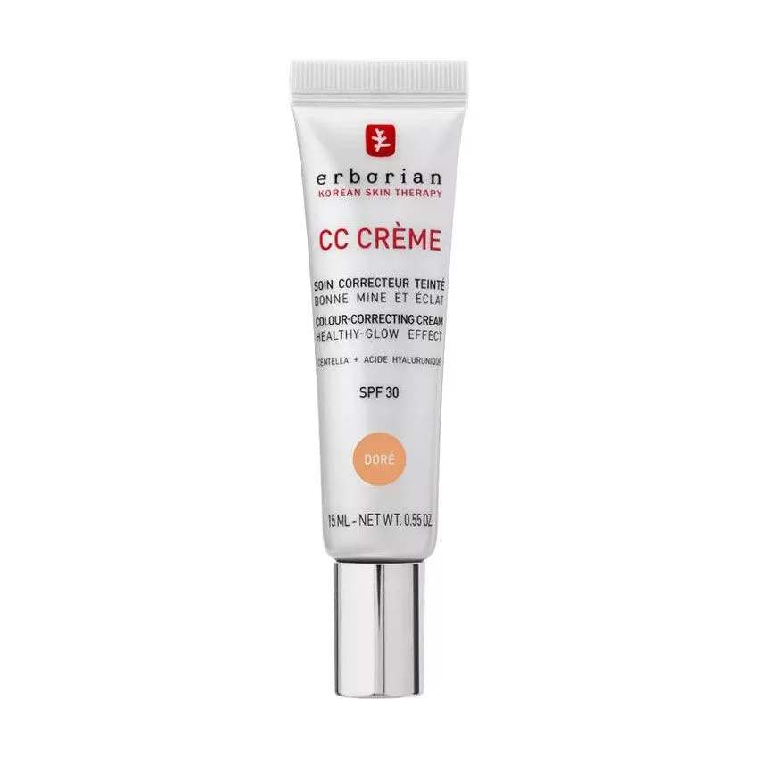 Erborian CC Крем "Контроль цвета" с центеллой азиатской CC Cream Color-Correcting Cream SPF 30 New Formula Dore 15 мл