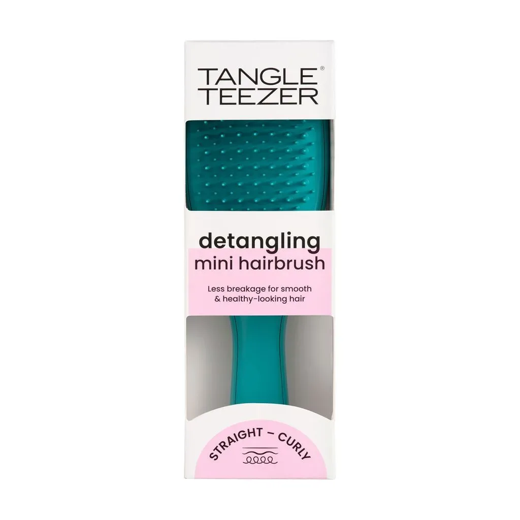 Tangle Teezer Щетка для волос The Wet Detangler Mini Transformative Teal шт - фото 3