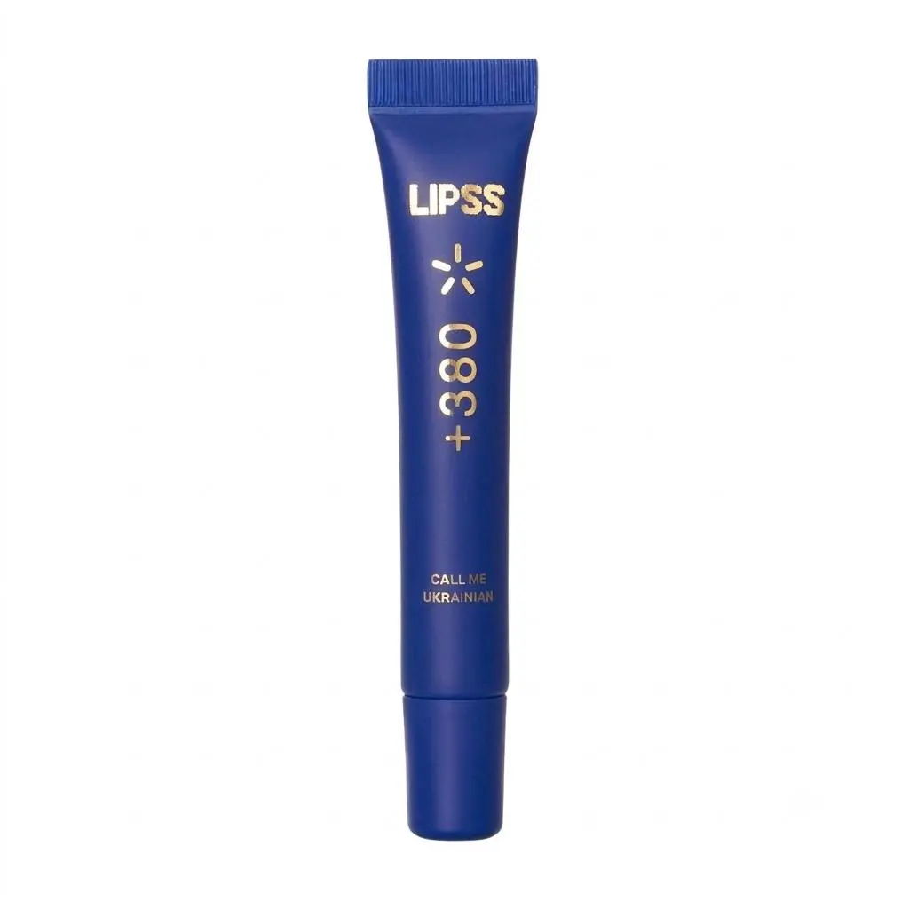 Lipss Блиск для губ Call Me Ukrainian +380