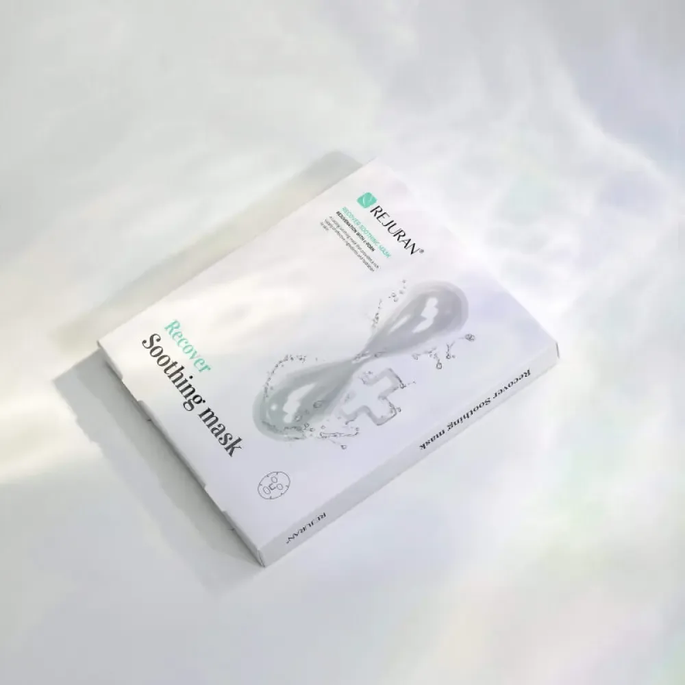 Rejuran Успокаивающая маска для восстановления кожи Recover Soothing Mask 5 шт - фото 3