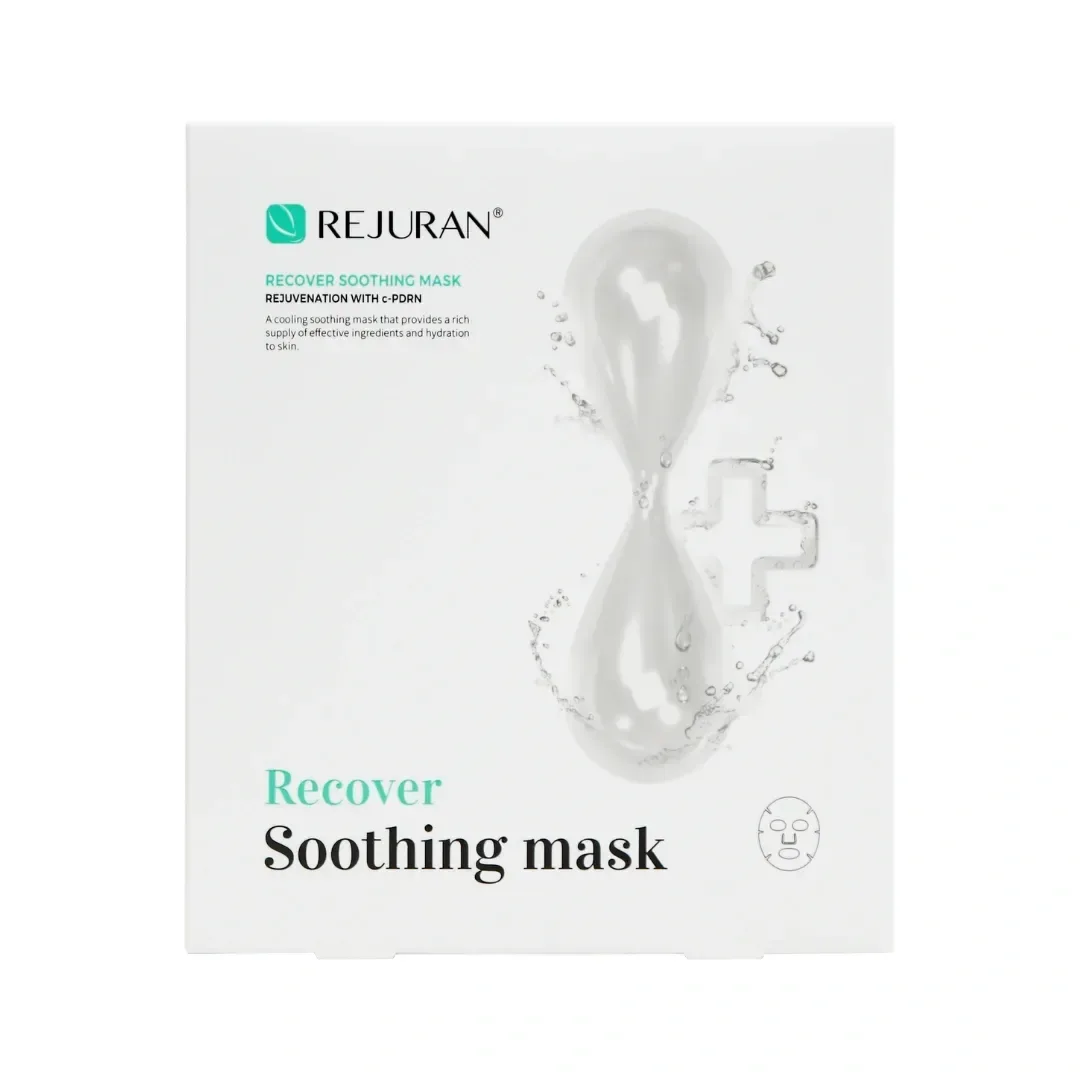 Rejuran Успокаивающая маска для восстановления кожи Recover Soothing Mask 5 шт