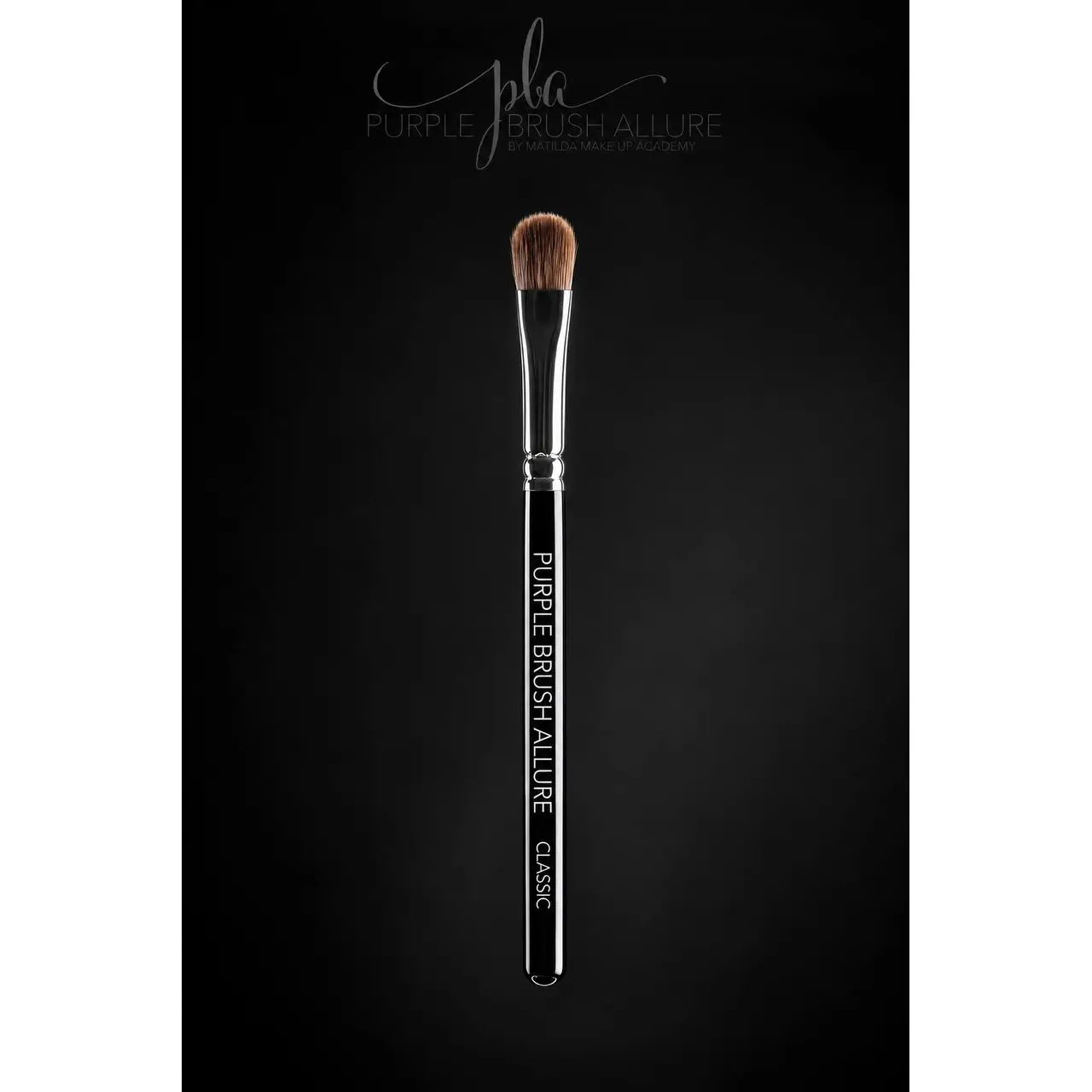 Purple Brush Allure Пензлик із соболиного ворсу плоский для розтушовування в різних техніках №13