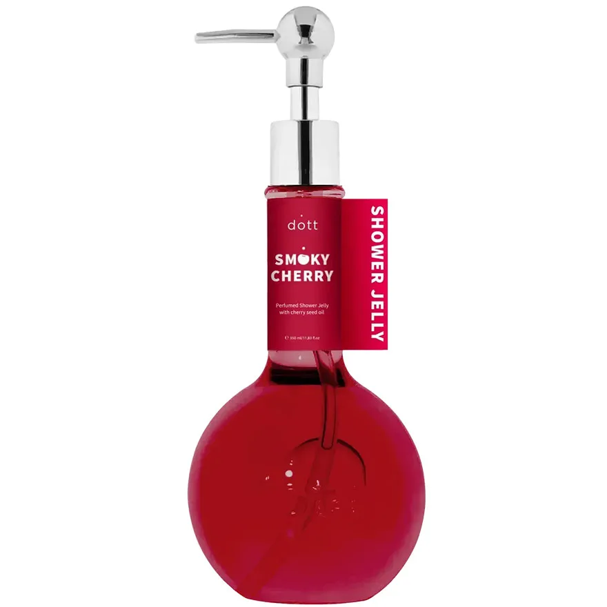 Dott Парфюмированное гель-желе для душа с маслом вишневых косточек Smoky Cherry 350 мл