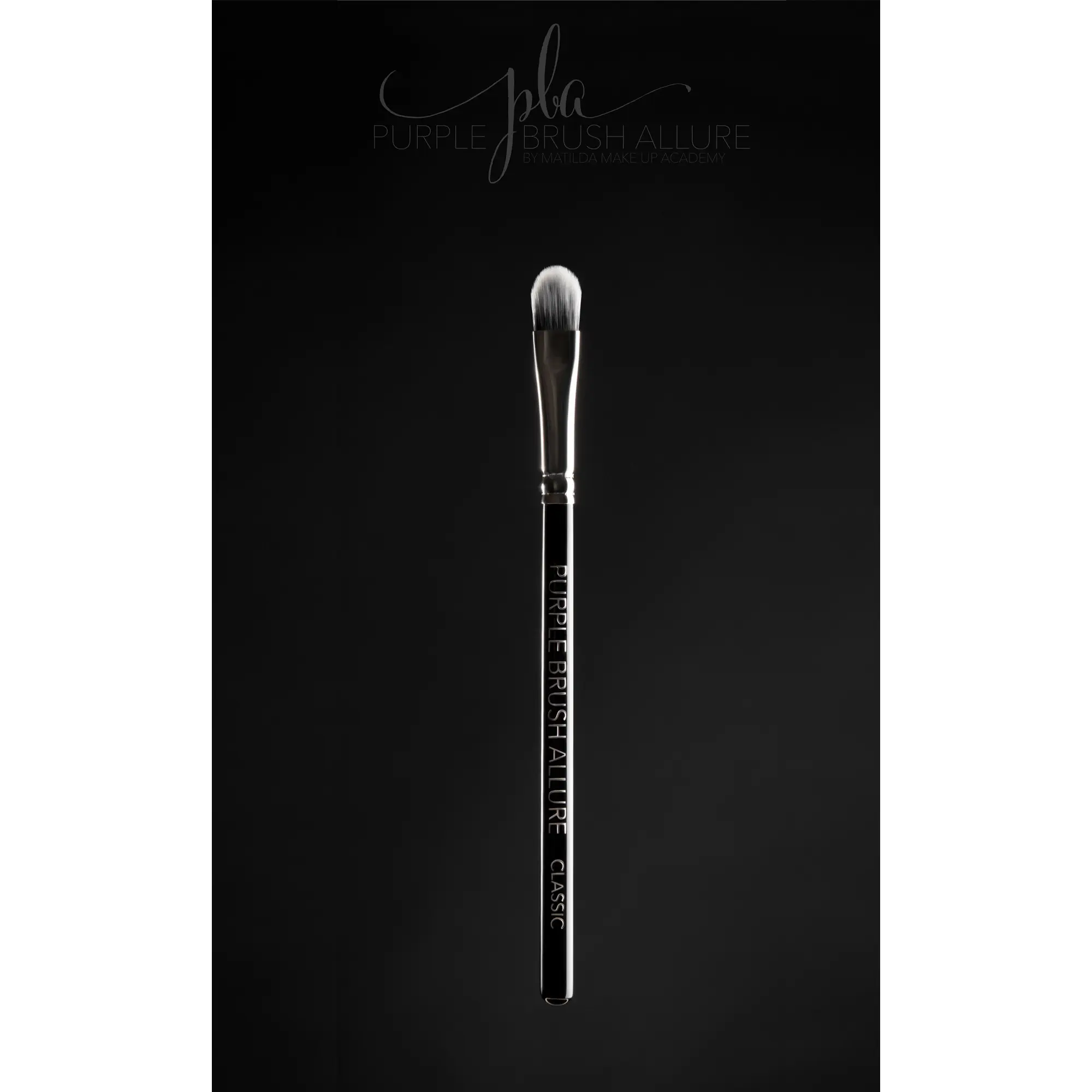 Purple Brush Allure Пензлик із гіпоалергенного синтетичного ворсу для гелевих та акварельних текстур №17