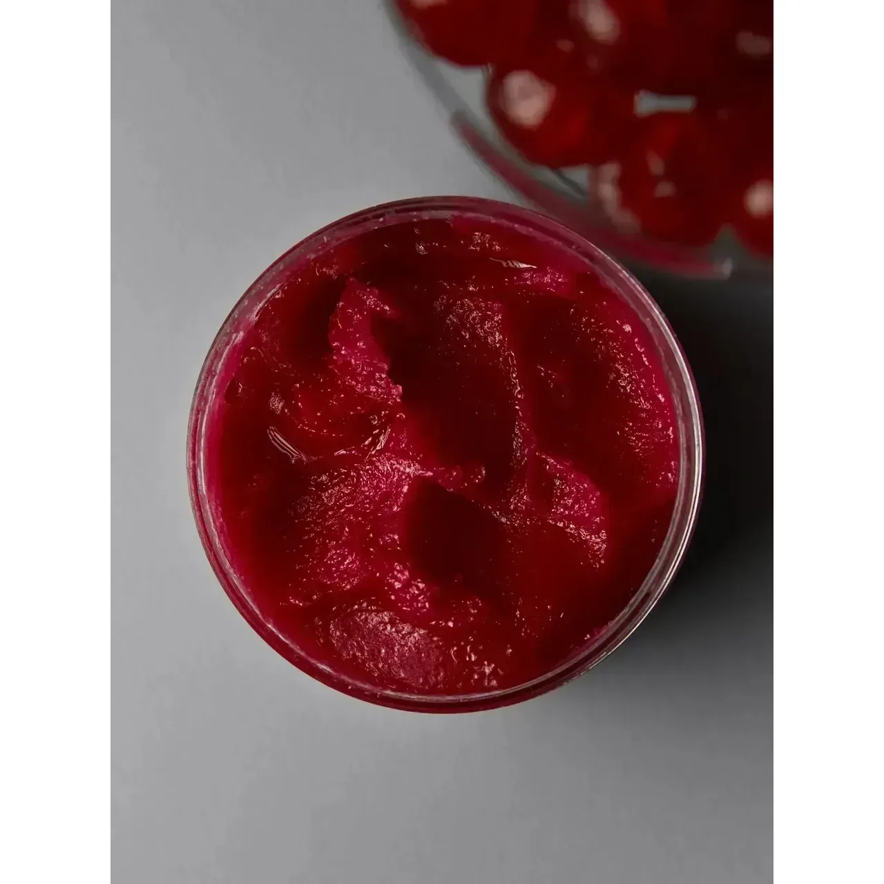 Dott Парфюмированный скраб-конфитюр с маслом вишневых косточек Smoky Cherry 450 гр - фото 2
