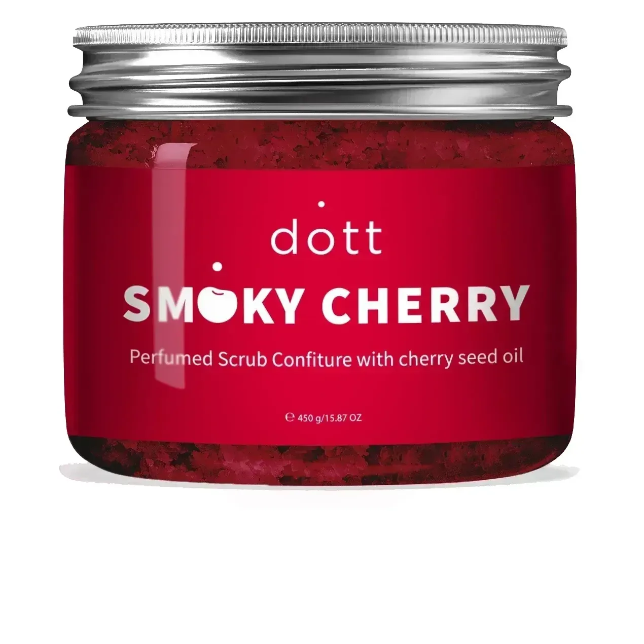 Dott Парфюмированный скраб-конфитюр с маслом вишневых косточек Smoky Cherry 450 гр