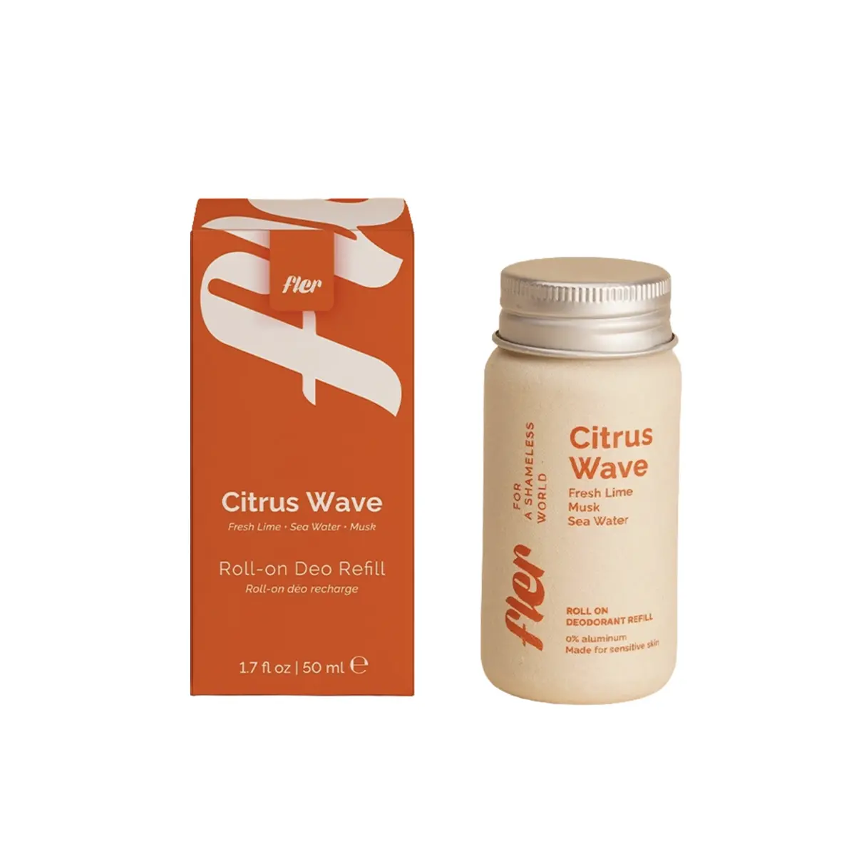 Fler Кульковий дезодорант Refill Citrus Wave (48h) 50 мл