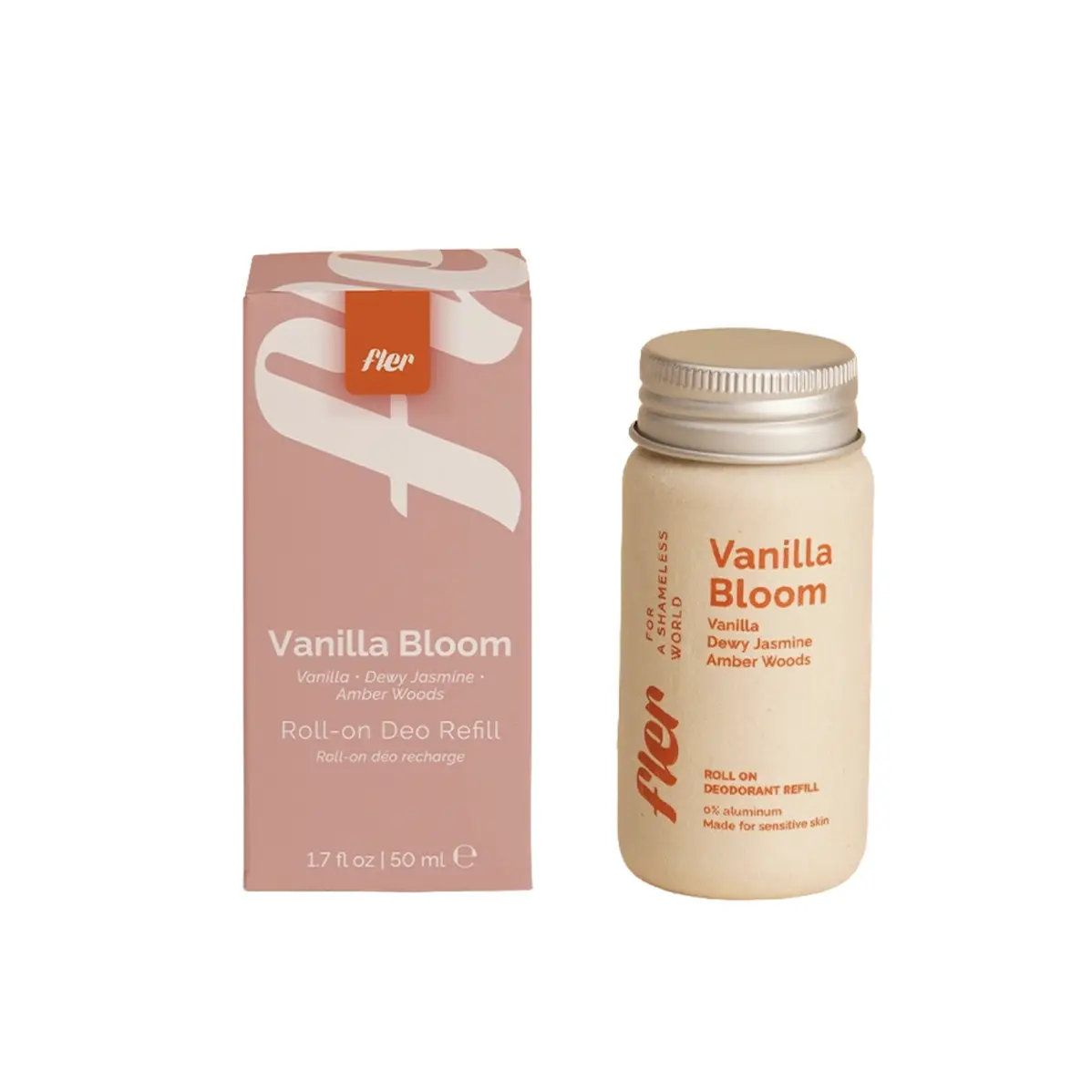 Fler Кульковий дезодорант Refill Vanilla Bloom (48h) 50 мл