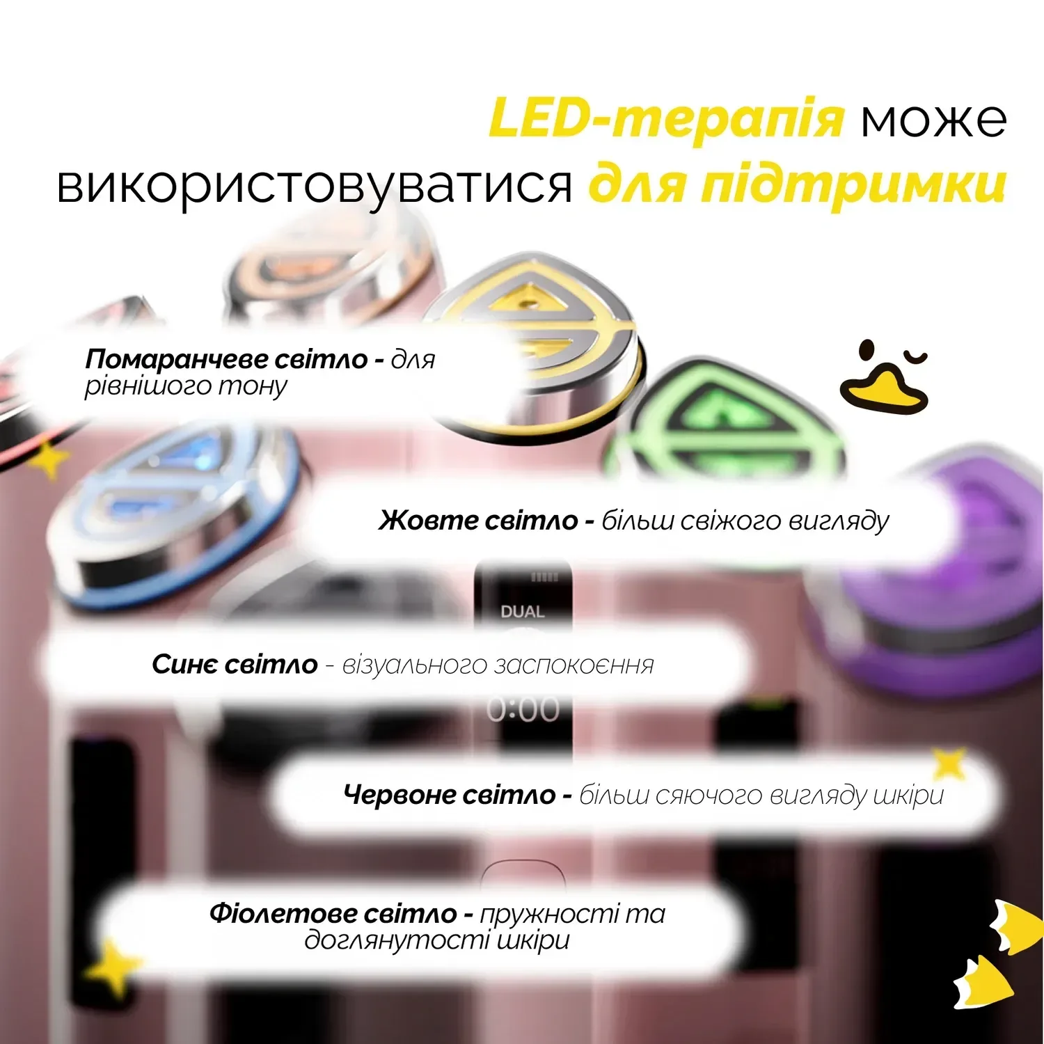 Medicube Устройство для домашнего ухода за кожей 6 в 1 Age-R Booster X2 PinkMedicube AGE-R Booster X2 Pink - фото 5