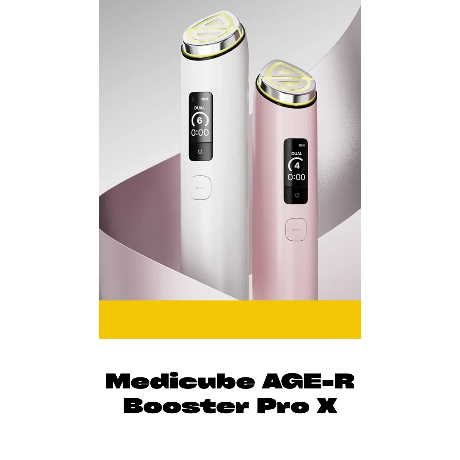 Medicube Устройство для домашнего ухода за кожей 6 в 1 Age-R Booster X2 PinkMedicube AGE-R Booster X2 Pink - фото 3